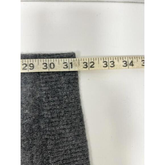 Halogen Women’s 100% Cashmere Open Cardigan Sweater Gray Short Sleeve One Size - Picture 8 of 8